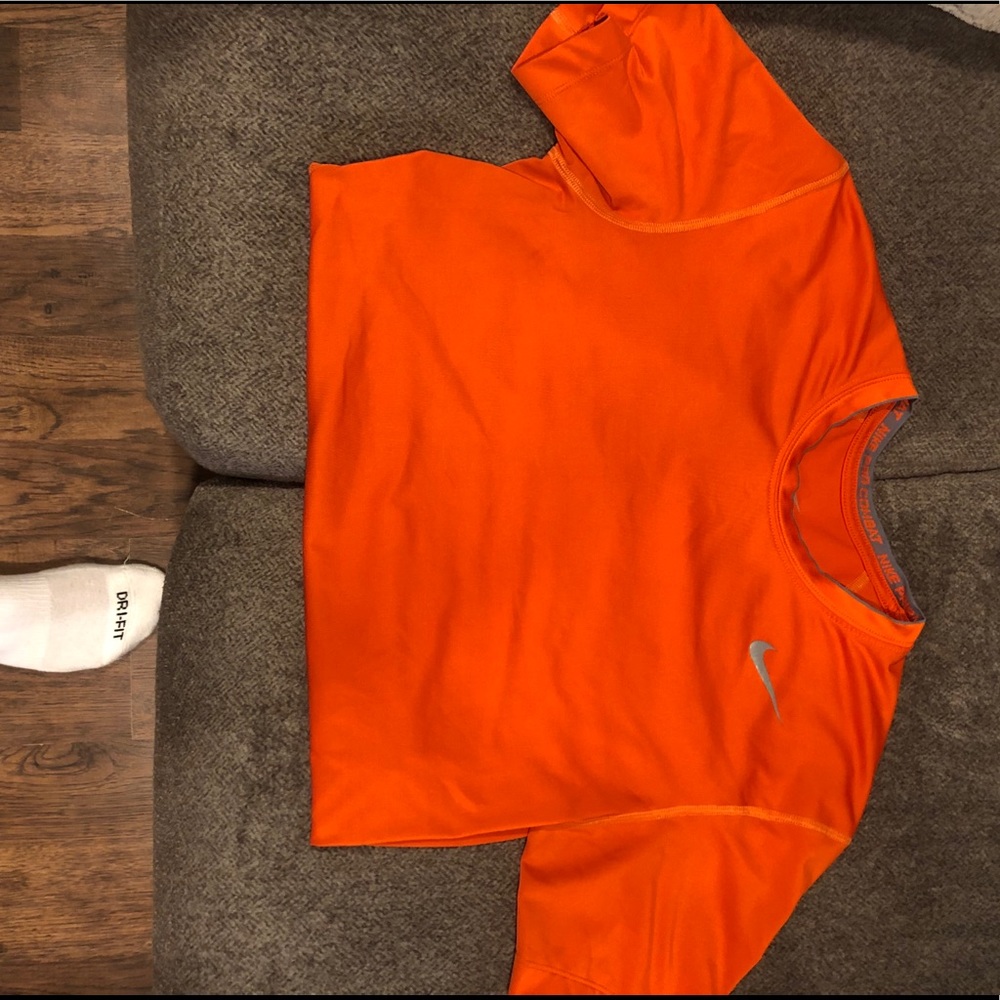 Nike Orange Dri fit nike pro